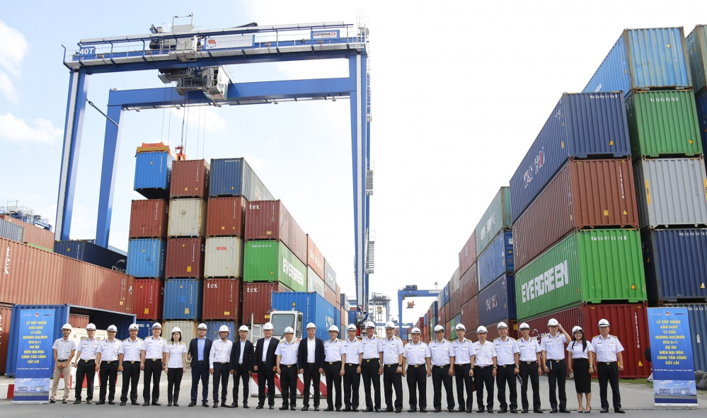 12臺GENMA品牌輪胎吊成功交付丨獲越南當?shù)孛襟w廣泛關注(圖3)